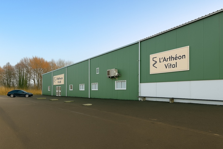 フランスのL'Arthéon Vital化粧品製造工場